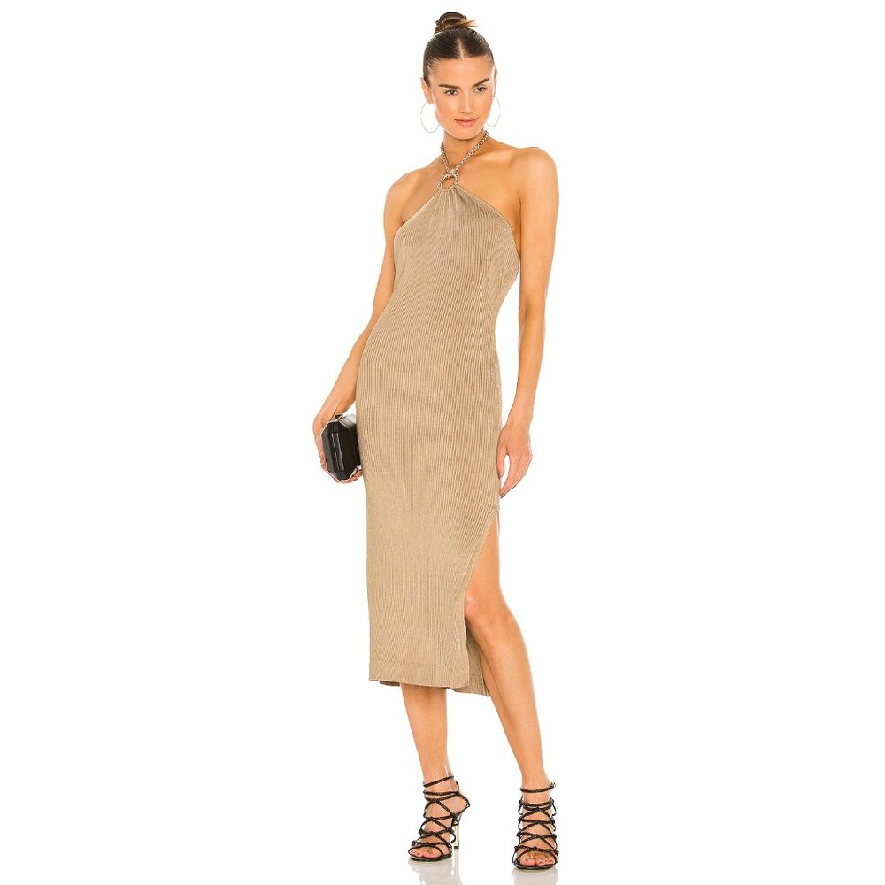 Michael Costello x REVOLVE Acerra Dress in Gold